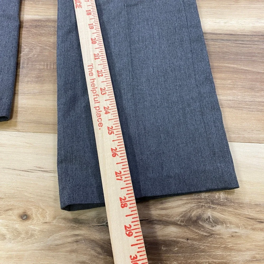Banana Republic Dress Pants Mens 30x28 Minimalist Viscose Tailored Slim Fit Gray